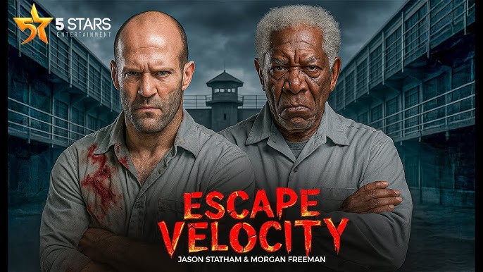 🎬 Escape from Alcatraz (2025) – Jason Statham & Morgan Freeman Tackling History’s Most Infamous Prison